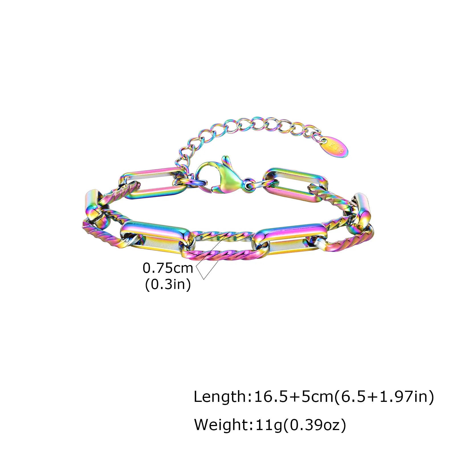 Lumelle Paperclip Schakelarmband verpakking