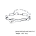Lumelle Paperclip Schakelarmband in goud