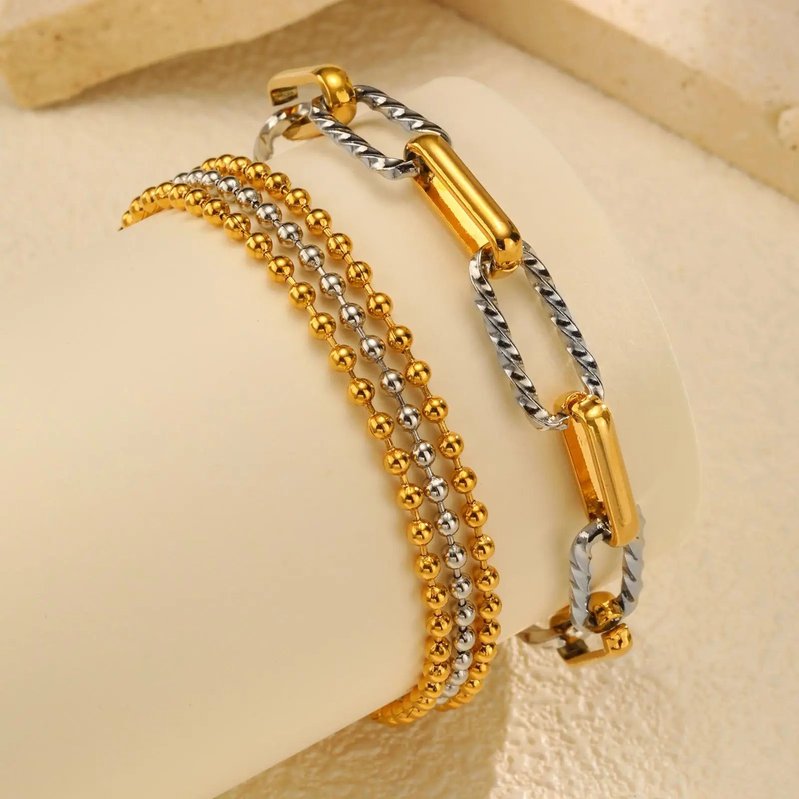 Lumelle Paperclip Schakelarmband sfeerbeeld